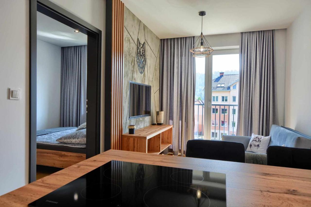 Ferienwohnung Wilcze Zacisze Ustrzyki Dolne Exterior foto